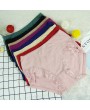 Comfortable Bamboo Fiber Stretchy High Waist Panties For Women