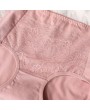 6XL Plus Size Cotton High Waisted Lace Butt Lifter Panties