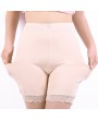 High Waisted Tummy Shaping Lace-trim Pocket Modal Boyshorts