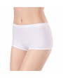 Women Ice Silk Seamless Cotton Crotch Boyshort Panties