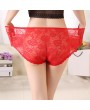 Plus Size Lace Tummy Slimming Breathable Panties For Women