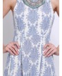 Women Sexy Floral Print Bandage Backless Sleeveless O Neck Jumpsuits