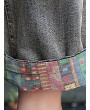 Embroidered Number Casual Loose Harem Jeans