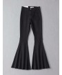 Vintage High Waist Stretchy Flared Denim Trousers