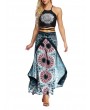 Boho Inregular Tribal Printed Loose Yoga Pants