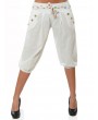 Casual Pure Color Buttons Low-waist Pants