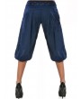 Casual Pure Color Buttons Low-waist Pants