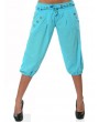 Casual Pure Color Buttons Low-waist Pants