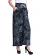 Casual Tie-dyed Wide Leg High Waist Pants For Women