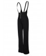 Wide Leg High Waist Front Zipper Suspenders Pants