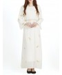 Vintage Women Ethnic Muslim Chiffon Maxi Dresses