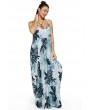 Bohemian Printed Spaghetti Strap Maxi Dresses