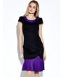 Sexy Round Neck Short Sleeve Slim Fishtail Party Elegant Women Dress