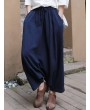 Casual Solid Color Long Rise Women Wide Leg Pants