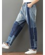 Casual Loose Ankle-length Women Jeans