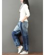 Casual Loose Ankle-length Women Jeans