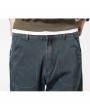 Loose Solid Color Casual Harem Pants Big Pockets Jean for Men