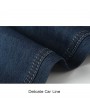 Summer Casual Knee Length Stretch Jeans Straight Loose Cotton Plus Size 30-46 Shorts For Men