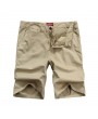 Mens Spring Summer Brief Style Multicolor Casual Cotton Cargo Shorts