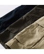 Mesn Outdoor Multi-pocket Cargo Shorts Casual Knee Length Cotton Breathable Shorts