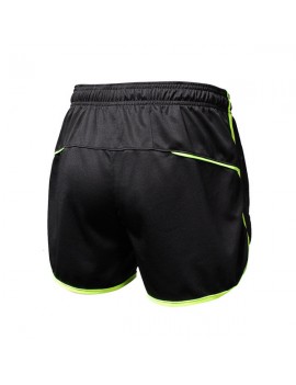 Mens Quick Dry Zipper Pocket Casual Running Shorts Fitness Gym Shorts