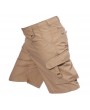 Mens Outdoor Executive Tactical Shorts Multi-pocket Knee Length Sport Shorts