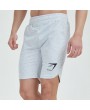 Mens Summer Elastic Waist Cotton Breathable Solid Color Casual Comfy Sport Shorts