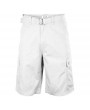 Mens Summer Cotton Breathable Solid Color Regular Fit Casual Knee Length Shorts