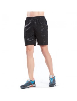 Mens Fashion Comfortable Quick-Dry Breathable Camo Sport Running Shorts