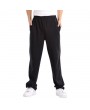 Casual Loose Cotton Straight Leg Fleece Thick Bodybuilding Sport Pants For Men