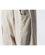 Mens Chinese Style Retro Casual Pants Cotton Linen Loose Beathable Pants