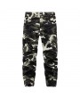 Mens Camouflage Multi Pockets Casual Cotton Cargo Pants Overalls