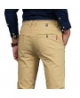 Mens Brief Style Breathable Elastic Slim Fit Casual Business Straight Pants