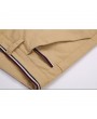 Mens Brief Style Breathable Elastic Slim Fit Casual Business Straight Pants