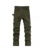 Mens Outdoor Multi Pockets Casual Pants Military Tactical Trousers Overalls