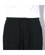 Mens Chinese Style Linen Harem Pants Elastic Waist Solid Color Loose Casual Pants