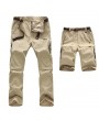 Mens Spring Summer Outdoor Pants Detachable Sun-proof Breathable Sport Shorts