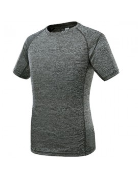 Mens Quick-drying Breathable O-neck Short Sleeve Casual Sport T-shirt