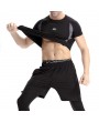 Mens PRO Compression Quick-drying Skinny Fit Training Fitness Three-piece Sport Suits