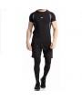 Mens PRO Compression Quick-drying Skinny Fit Training Fitness Three-piece Sport Suits