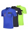 Mens Referee Uniform Sports Running Training Quick-drying Breathable Casual Tops