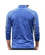 Men's Elastic Fitness T-Shirt Outdoor Running Fast Drying Tops Tight Shirt Long Sleeve T-Shirt