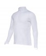 Mens Half Zip Quick-drying Skinny Tops Breathable Sports Fitness Tights Long Sleeve T Shirt