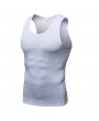 Mens PRO Quick Dry Elasticity 3D Printed Skinny Fit Sleeveless Fitness Workout Tank Tops