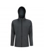 Mens Hooded Quick-drying Breathable Fleece Lined Warm Sport Running Casual Jacket