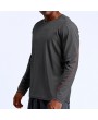 Mens Elastic Loose Breathable Outdoor Tops Running Casual Sport T-shirt