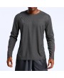 Mens Elastic Loose Breathable Outdoor Tops Running Casual Sport T-shirt