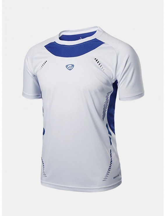 Men's Sports shirts Professional Football shirts Quick Dry Breathable T-shirts