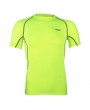 Mens Outdoor Traning Sport T-shirt Bottoming Breathable Elastic Quick-drying Sportwear