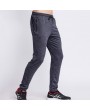 Mens Quick-dry Elastic Waist Drawstring Solid Color Casual Sweatpants Thin Sport Pants